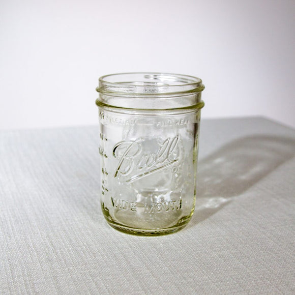Wide Mouth Mason Jar