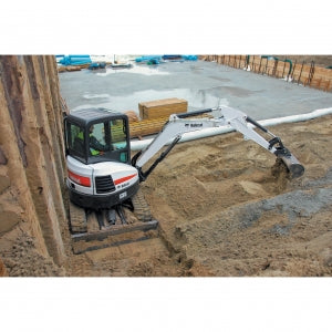 Bobcat Excavator (Enclosed Cab w/ Thumb)