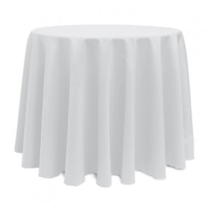 POLYESTER TABLECLOTH 108 ROUND-59 Colors Available