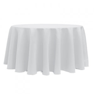 POLYESTER TABLECLOTH 120 ROUND-59 Colors Available