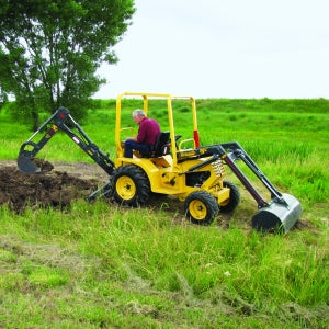 TerraQuip Compact Backhoe Loader